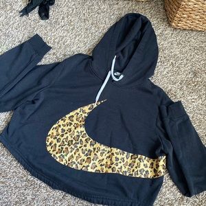 Nike cropped hoodie